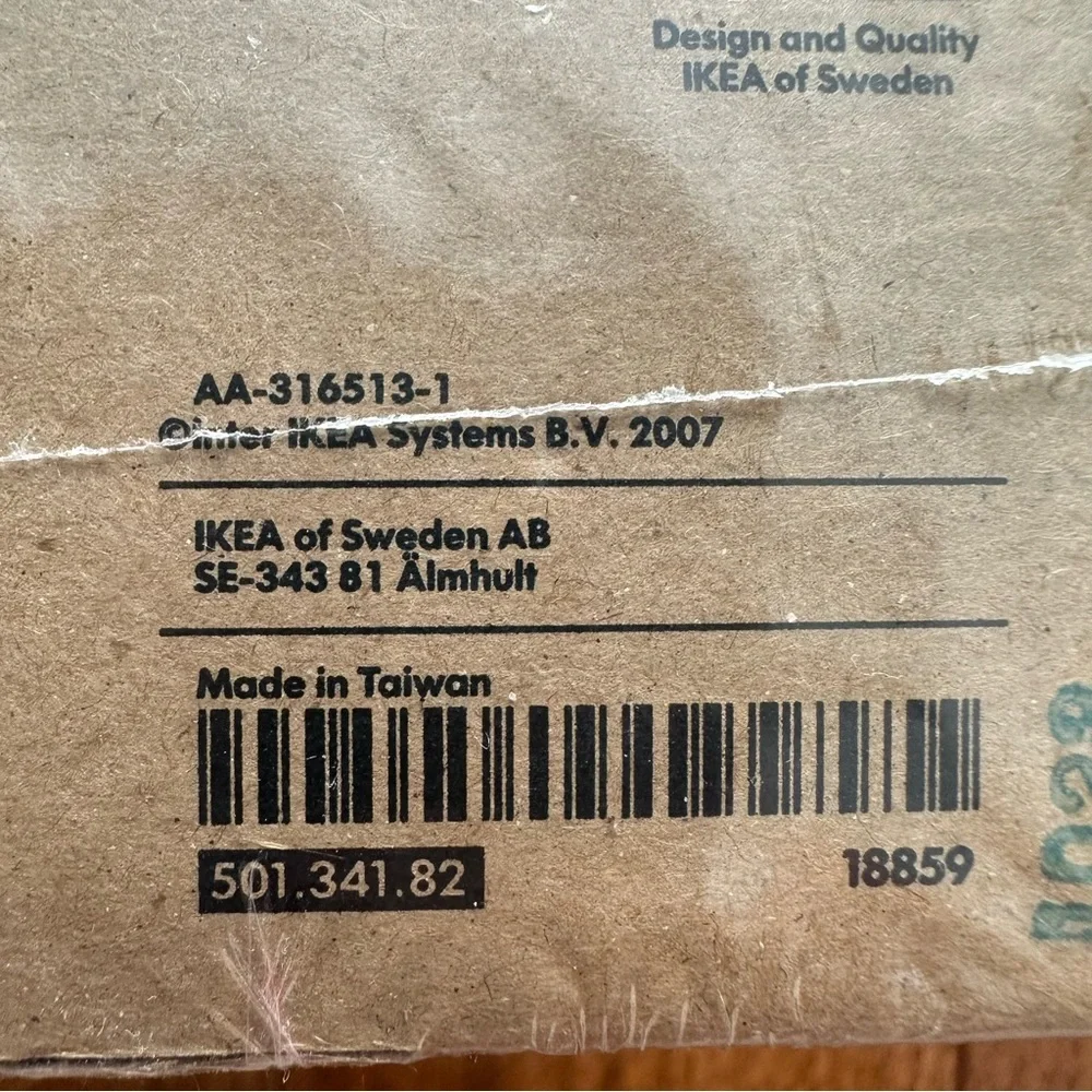 IKEA Besta Furniture Legs 501.341.82 Silver Grey 4” Set of 2 Sealed